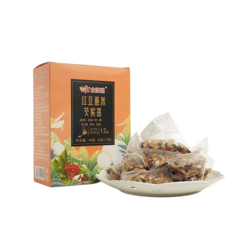 红豆薏米芡实茶