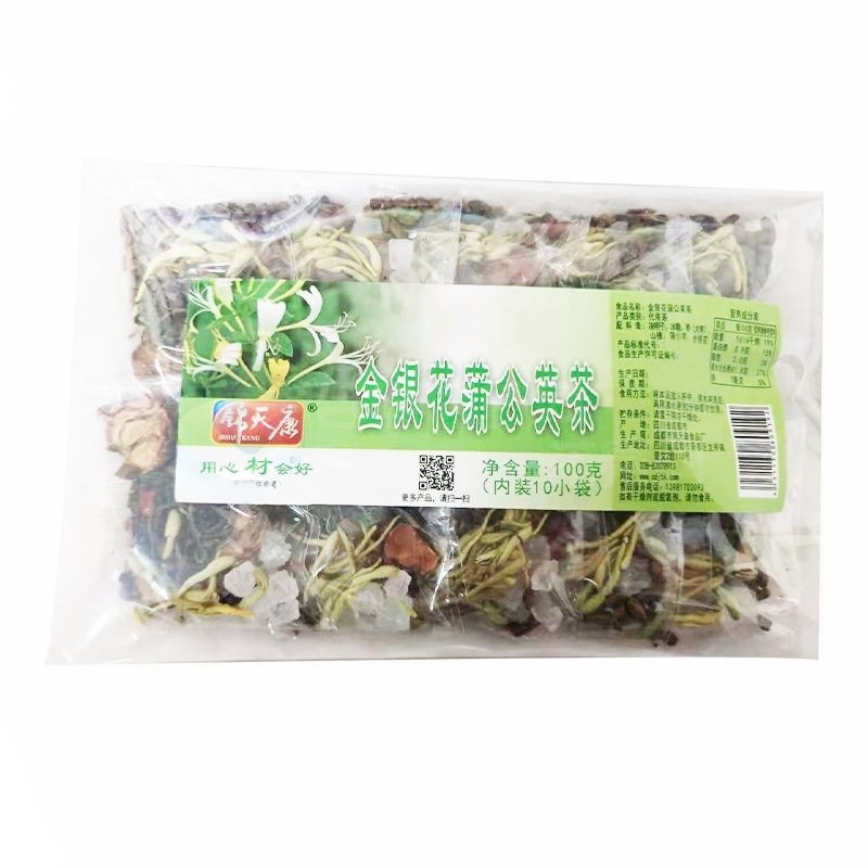 金银花蒲公英茶